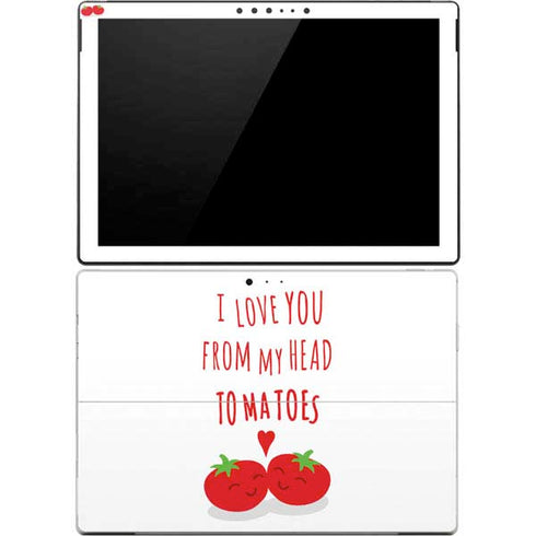 From My Head Tomatoes Surface Pro 4 Skin